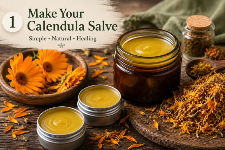 HOW TO MAKE CALENDULA SALVE: STEP-BY-STEP GUIDE